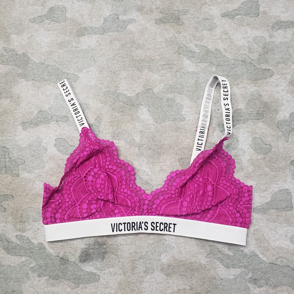 Victoria's Secret Bra Womens Small Pink Bralette